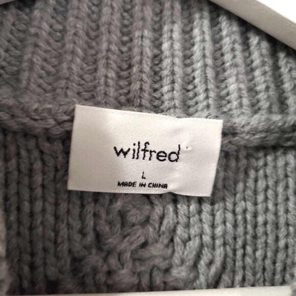 Wilfred - Alps Sweater Vest in Grey - Size L - Picture 4 of 6